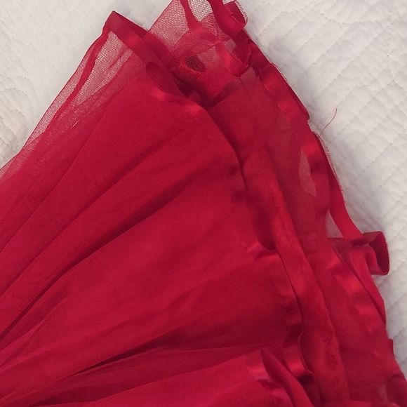Popatu Red Rosette Dress - Picture 3 of 5